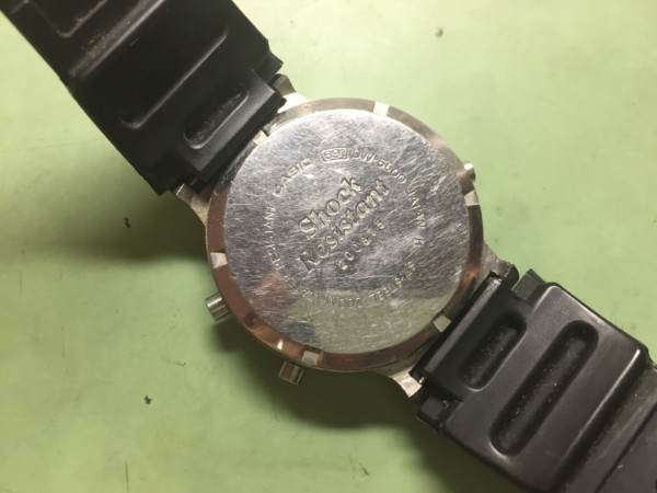 G-SHOCK 最初期 DW-5600C-1 | MAYRO Watch & Repair